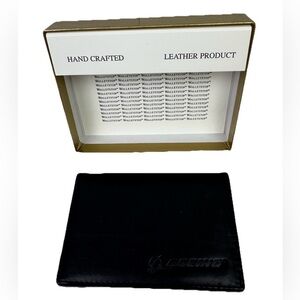 Boeing Genuine Leather Business Card Holder Wallet ID Case NIB Made In India